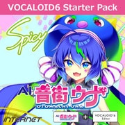 VOCALOID6 Voicebank AI 音街ウナ Spicy DL版 [Windows＆Macソフト ダウンロード版]