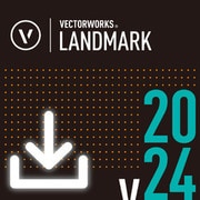 Vectorworks Landmark 2024 スタンドアロン版 ダウンロード版 [Windows＆Macソフト ダウンロード版]