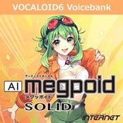 VOCALOID6 Voicebank AI Megpoid SOLID　DL版 [Windows＆Macソフト ダウンロード版]