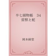 半七捕物帳　34 雷獣と蛇（青空文庫） [電子書籍]