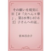その願いを現実に　※［＃「火へん＋華」、第3水準1-87-62］子さんへの返事として（青空文庫） [電子書籍]