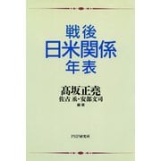 戦後日米関係年表（PHP研究所） [電子書籍]