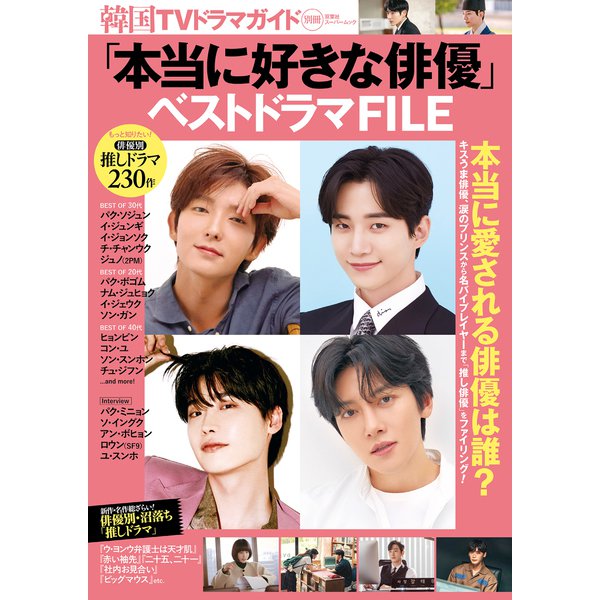 韓国TVドラマガイド別冊「本当に好きな俳優」ベストドラマFILE（双葉社） [電子書籍]Ω - malaychan-dua.jp