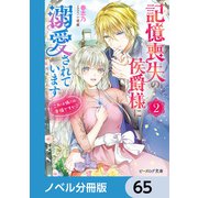 記憶喪失の侯爵様に溺愛されています【ノベル分冊版】 65（KADOKAWA） [電子書籍]