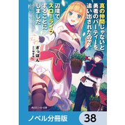 真の仲間じゃないと勇者のパーティーを追い出されたので、辺境でスローライフすることにしました【ノベル分冊版】 38（KADOKAWA） [電子書籍]