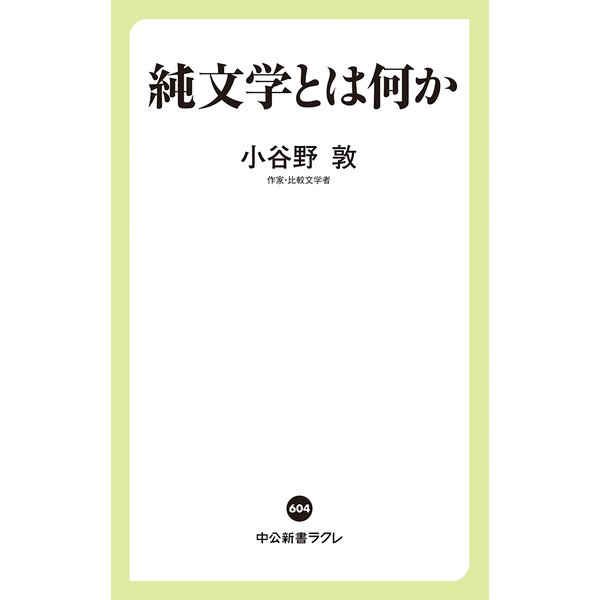 純文学とは何か（中央公論新社） [電子書籍]
