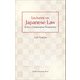 Lectures on Japanese Law from a Comparative Perspective（大阪大学出版会） [電子書籍]