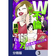 W不倫サレたのに165万請求されました 史上最悪のホラ吹き女【分冊版】 3（KADOKAWA） [電子書籍]
