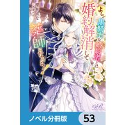 よし、黒騎士な婚約者とは婚約解消して薬師になろう！【ノベル分冊版】 53（KADOKAWA） [電子書籍]
