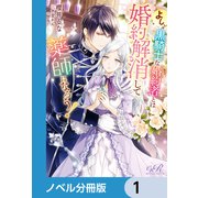 よし、黒騎士な婚約者とは婚約解消して薬師になろう！【ノベル分冊版】 1（KADOKAWA） [電子書籍]
