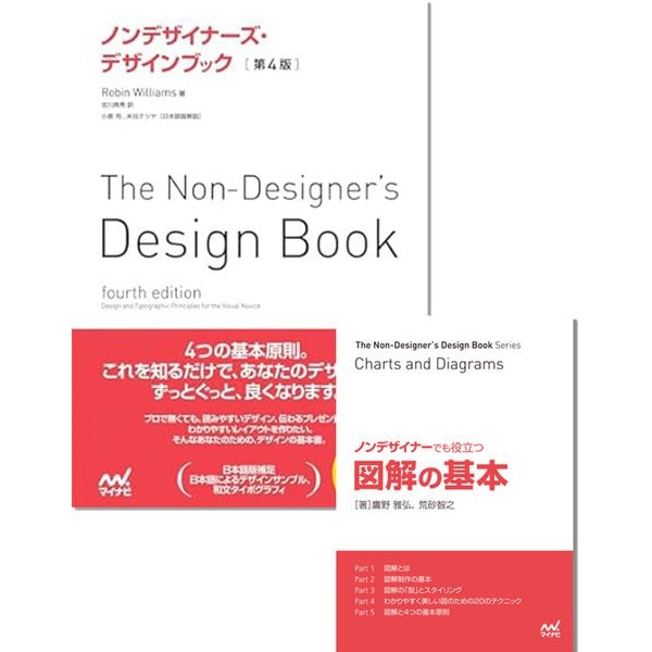 「ノンデザイナーズ・デザインブック（第4版）」＋「ノンデザイナーでも役立つ図解の基本」セット（マイナビ出版） [電子書籍]