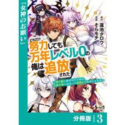 【期間限定価格 2025年6月5日まで】どれだけ努力しても万年レベル0の俺は追放された～神の敵と呼ばれた少年は、社畜女神と出会って最強の力を手に入れる～【分冊版】（ノヴァコミックス）3（一二三書房） [電子書籍]