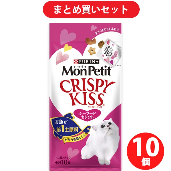 ネスレ日本 モンプチ　クリスピーキッスシーフード30g [10個入り]