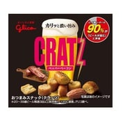 グリコ Glico クラッツミニタイプ ペッパーベーコン 14g ×20個セット