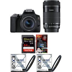 ヨドバシ Com まとめ買いでお買い得 揃えて安心デジタル一眼レフセット キヤノン Canon Eos Kiss X10 ダブルズームキット ブラック 通販 全品無料配達