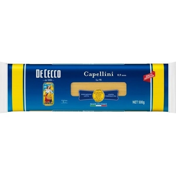 日清製粉ウェルナ ディ・チェコ No.9 カッペリーニ 500g 2個セット [パスタ]