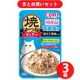 いなばペットフード いなば 焼かつお ディナー高齢猫用 ほたて貝柱入り 50g キャットフード 3個セット