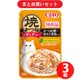 いなばペットフード チャオ CIAO CIAO 焼かつお ディナー 猫用 かつお節 ほたて貝柱入り 50g 3個セット