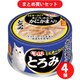 いなばペットフード いなば チャオとろみ ミルキータイプ まぐろ・ささみ かにかま入り 80g キャットフード 4個セット