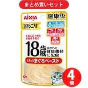 アイシア 18歳からの健康缶パウチ とろとろまぐろペースト 40g キャットフード ウェットフード パウチ 4個セット