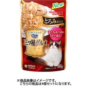 ユニ･チャーム 銀のスプーン 三ツ星グルメ パウチ とろみたい添え35g 4個セット