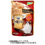 ユニ･チャーム 銀のスプーン 三ツ星グルメ パウチ とろみささみ35g 4個セット