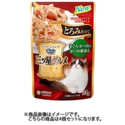 ユニ･チャーム 銀のスプーン 三ツ星グルメ パウチ とろみかつお節35g 4個セット