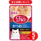 いなばペットフード チャオ CIAO CIAO パウチ 猫用 かつお ささみ おかか入り 40g 5個セット