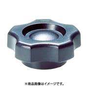 トラスコ中山 TRUSCO TFKN1M5 (ファイブロブノブナット 外径35mm めねじタイプ) 3個セット