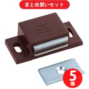 トラスコ中山 TRUSCO TSM-41-BR (マグネットキャッチ 樹脂製) 5個セット