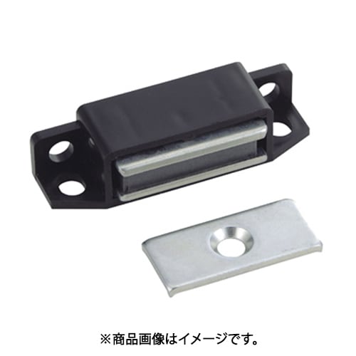 トラスコ中山 TRUSCO TSM-111-BK (マグネットキャッチ 樹脂製) 5個セット