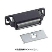 トラスコ中山 TRUSCO TSM-136-BK (マグネットキャッチワンタッチ POM製) 6個セット
