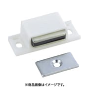 トラスコ中山 TRUSCO TSM-10P-W (マグネットキャッチ 樹脂製) 6個セット