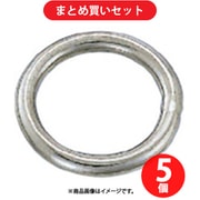 水本 R-1.5-20 (水本 ステンレス 丸リンク 線径1.5mm内径20mm) 5個セット