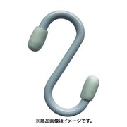 トラスコ中山 TRUSCO TTSH50 (TRUSCO スチールSフック 50mm 白) 5個セット