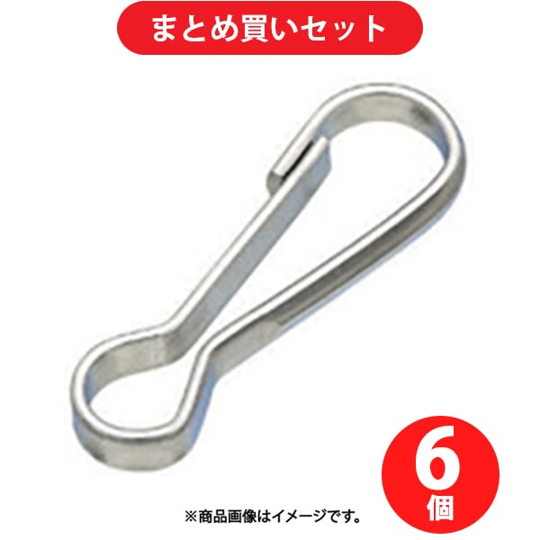 水本 PF-3 (水本 ステンレス ピンフック 長さ28mm) 6個セット