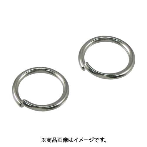 ひめじや ステンレス (ワリカンリング ♯17 内径17mm 2個入) 4個セット