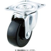トラスコ中山 TRUSCO TYG-25 (TYGシリーズ 自在 ゴム車 25mm) 4個セット