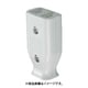 明工社 Meikosha MC2622W1 (平形スモールコネクターボデー 乳白) 4個セット