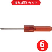 アネックス 10300023 (アネックス 特小精密ドライバー -00×23) 6個セット