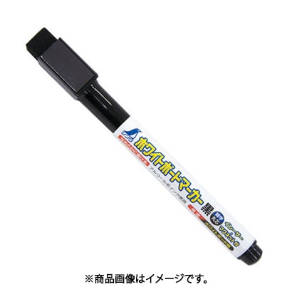 シンワ測定 Shinwa Rules 78506 (ホワイトボードマーカー黒 細字) 5個セット