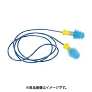トラスコ中山 TRUSCO TEK26H (耳栓 コード付 4段フランジタイプ 25dB) 4個セット