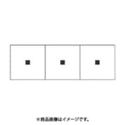 トラスコ中山 TRUSCO TSN30TN (アルファベットステッカー 30×30 点 白 3枚入) 3個セット