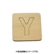 光 SB45-Y (シナベニヤ製 抜き文字 45mm Y) 4個セット