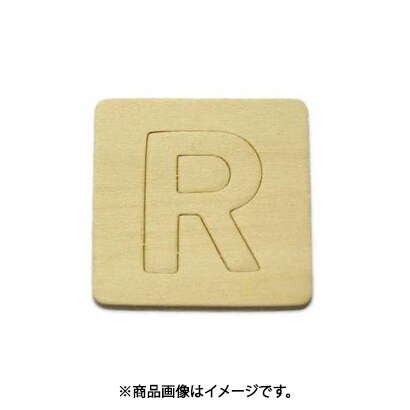 光 SB45-R (シナベニヤ製 抜き文字 45mm R) 4個セット