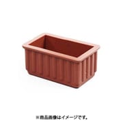 光 BE-24-23 (イス脚キャップ バラ 茶 24×45×25mm) 4個セット