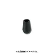 光 BE-8-92 (イス脚 バラ パイプ用 黒 丸 9.5mm) 7個セット