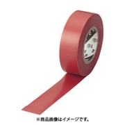 トラスコ中山 TRUSCO TM1910R-1P (脱鉛タイプ ビニールテープ 19X10m レッド 1巻) 6個セット