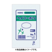 HEIKO ヘイコー HEIKO ポリ規格袋 ヘイコーポリ 03 No.1 紐なし 4個セット