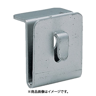 トラスコ中山 TRUSCO LI-TU (軽量棚 中棚ボルトレス型用中棚受け金具) 6個セット
